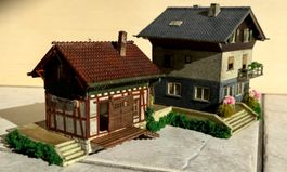 Bahnhof Alpina-Hospiz von Faller B-109 - Spur HO!