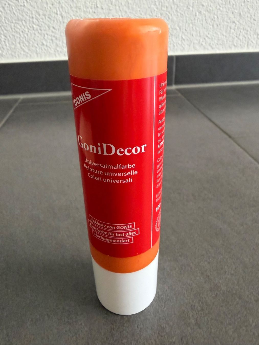 Peintures: Gonis Unversalmalfarbe Orange, 100 ml – D'occasion à Beinwil am See par den_p9db 1
