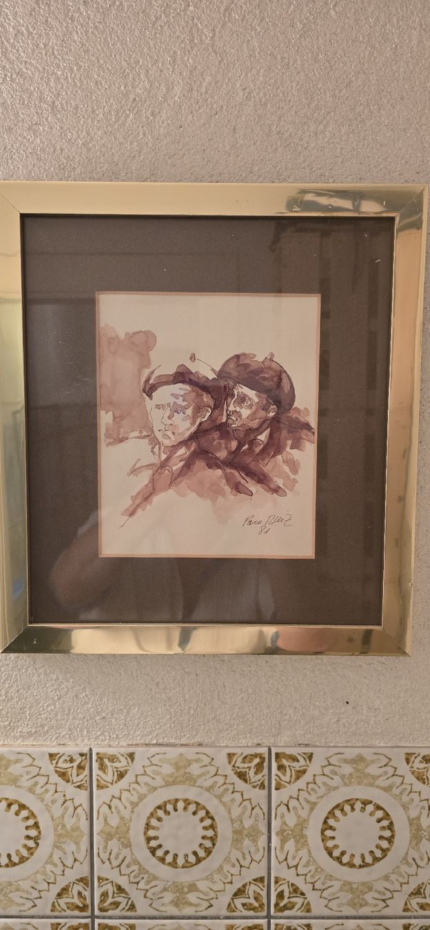 Dipinti: Gemälde,  Bild , Aquarell PACO RUIZ – Usato da Zürich venduto da Reni8048