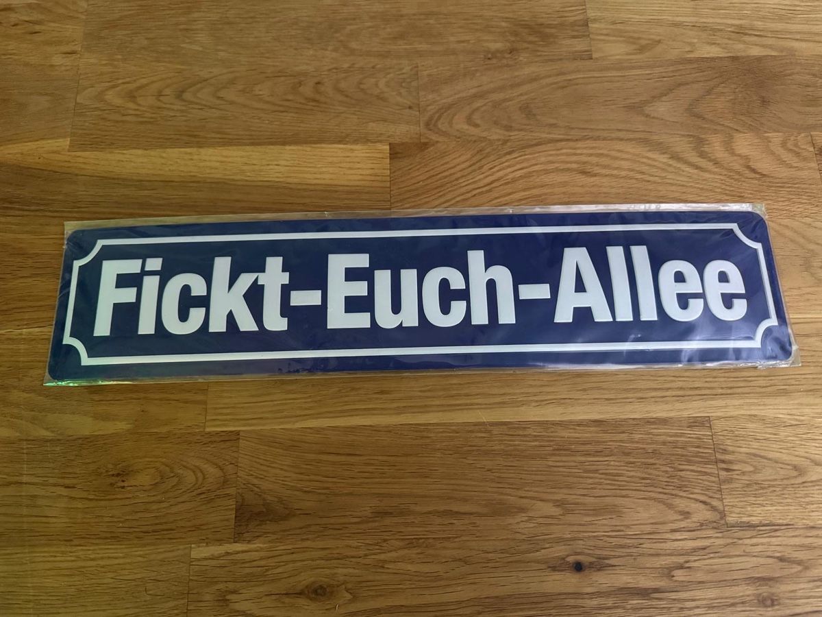Insegne: ALLES MUSS WEG!!! 2 Schilder – Nuovo (secondo la descrizione) da Oberbipp venduto da Angel_Queen 1