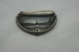 ZEPPELIN LANDUNG 1930 IN BASEL ABZEICHEN
