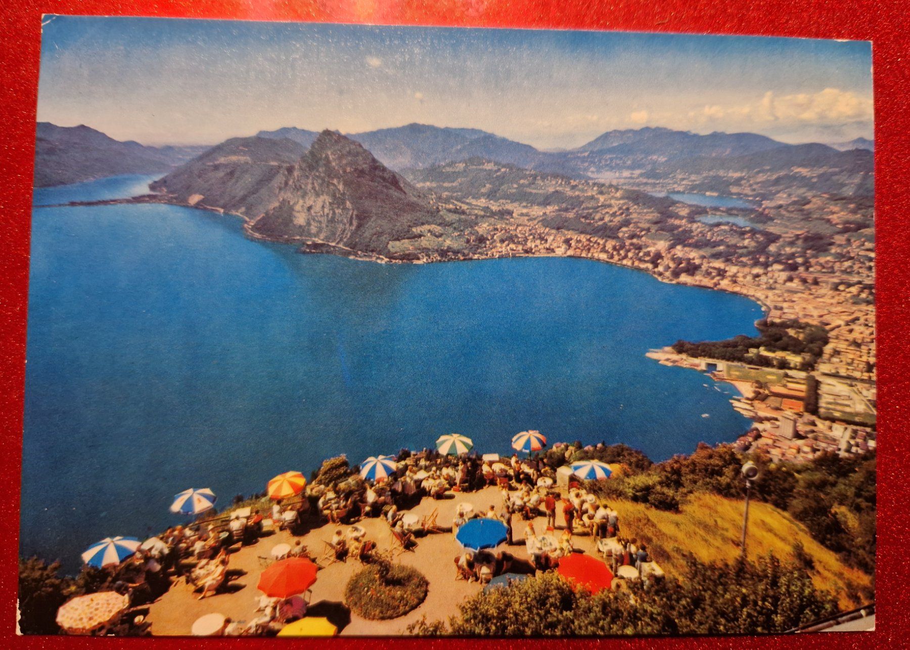 Cartoline postali: Lugano Veduta dalla vetta del Brè – Nuovo (secondo la descrizione) da Melchnau venduto da Arthurius