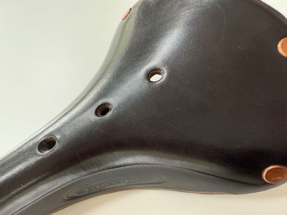 Brooks Pezzi di ricambio: Brooks Ledersattel Flyer Special, Schwarz, Top Zustand! – Usato da Winterthur venduto da gregorypeck 3