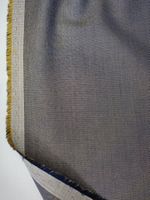 Ital. Baumwolle Elastan gew. 1.80x1.50m changierend gelbblau