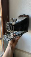 Appareil photo Kamera Rapid Aplanat Leonar antik soufflet