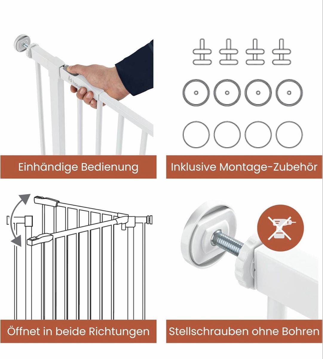 Sicherheit: Clear step gate 96-101 cm  – Gebraucht aus Zürich von mil_tg8p 5