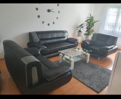 Sofas 3er 2er 1er komplett neuwertigen Zustand neu 1200 fr
