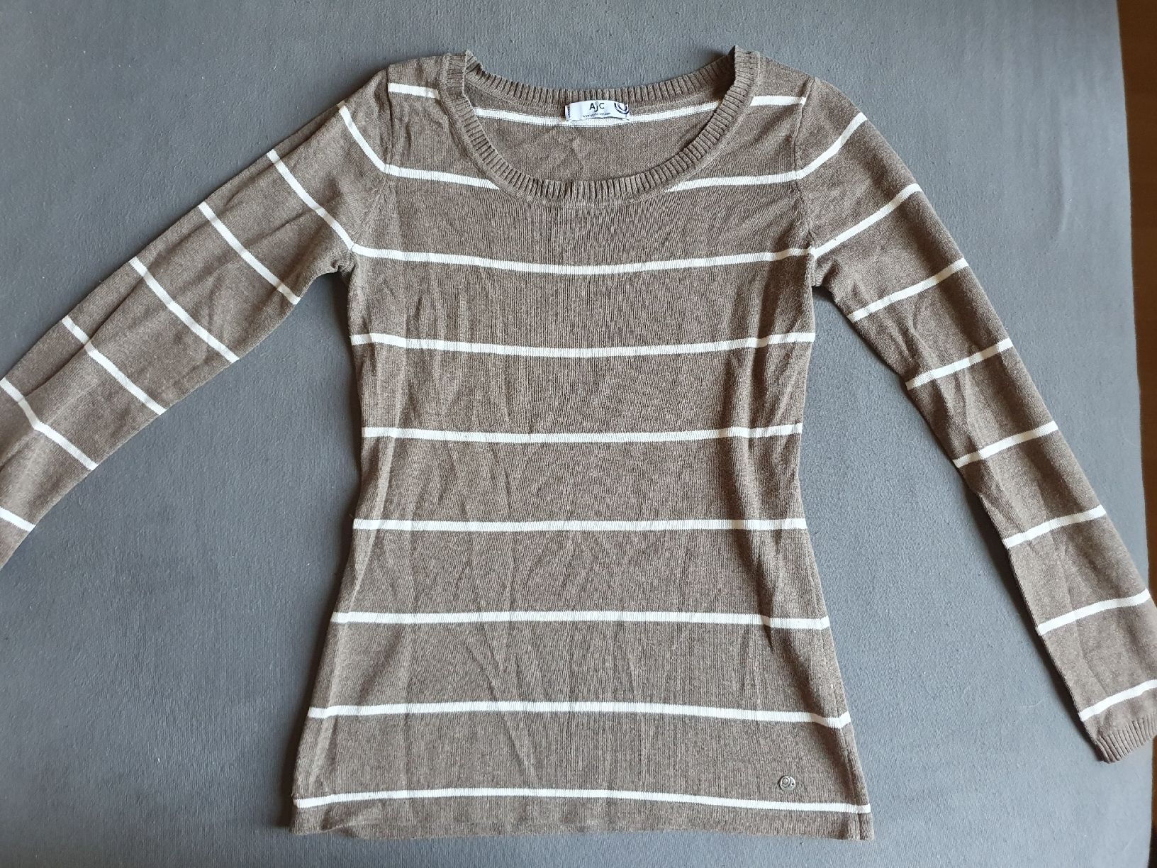 Maglioni & Felpe: Pullover gestreift braun/weiss Grösse S/M von AJC – Usato da Wimmis venduto da hel_m26m