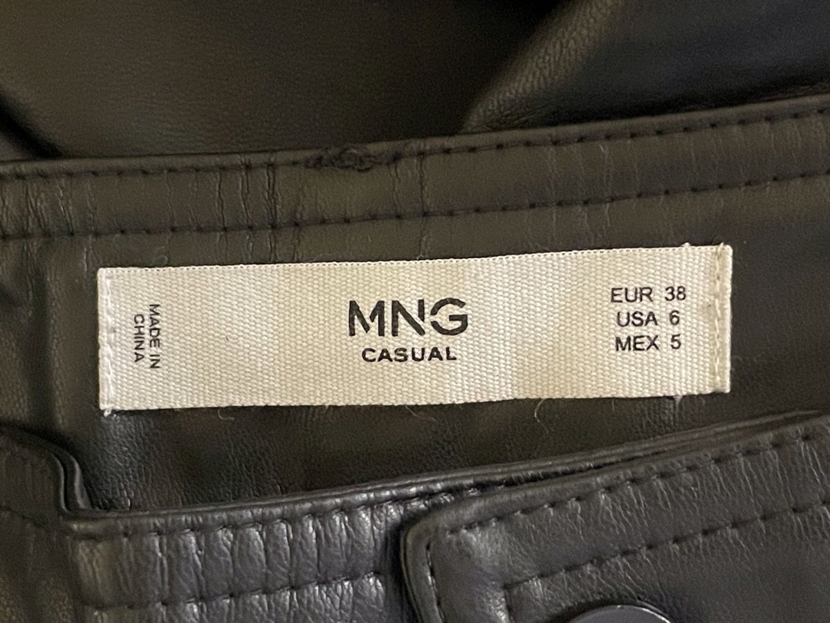 Mango Hosen: Pantalon Mango en similicuir taille 38 neuf – Neu und originalverpackt aus Vuadens von Nina11 5