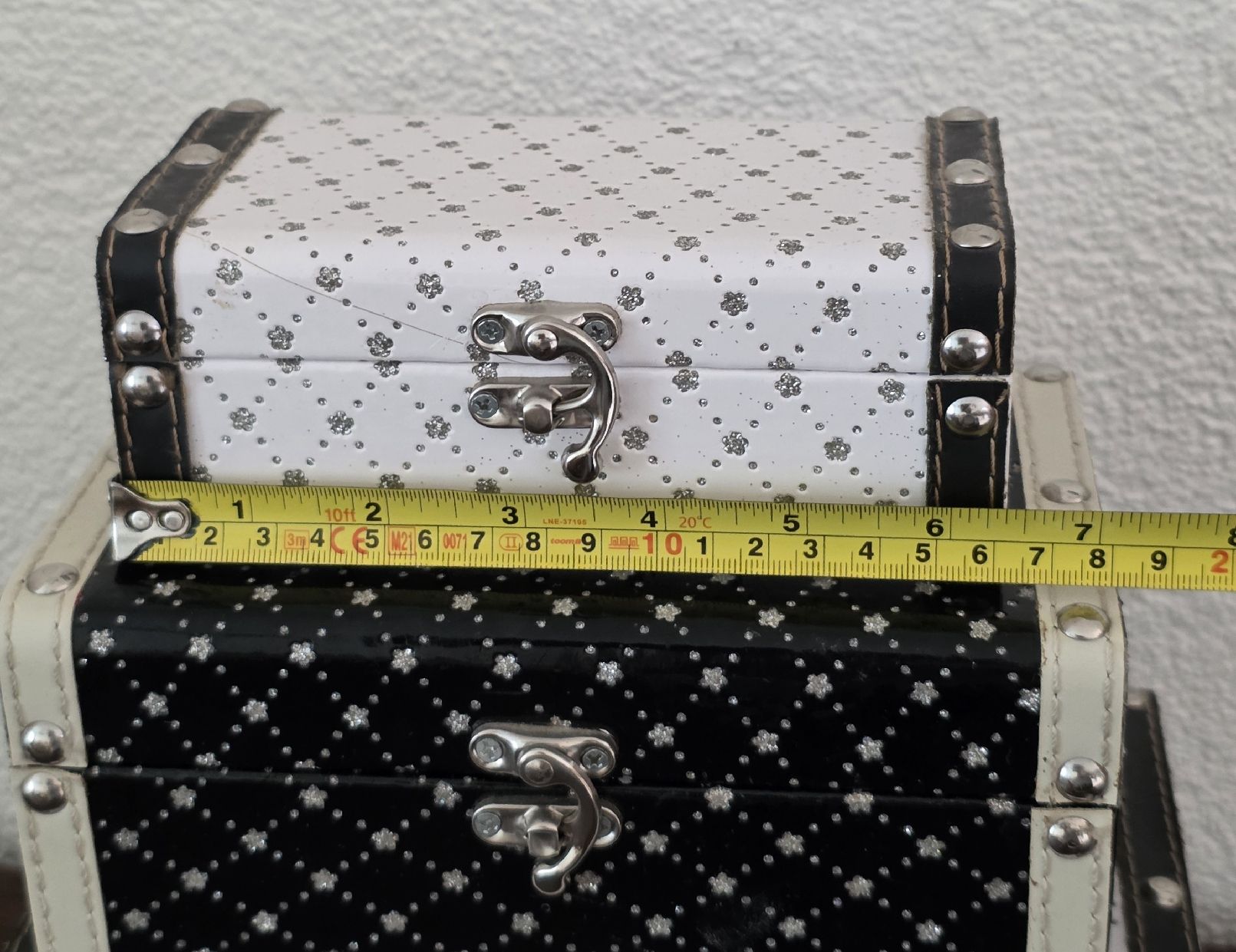 Casse di trasporto: 3er Set Schmuckkistchen Deko-Boxen Schatullen – Usato da Rheinsulz venduto da Gilea 6