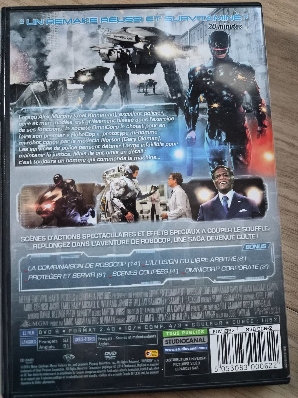 Tutti i DVDs: Film DVD Robocop, version 2014 – Usato da La Joux FR venduto da car_ck96 2