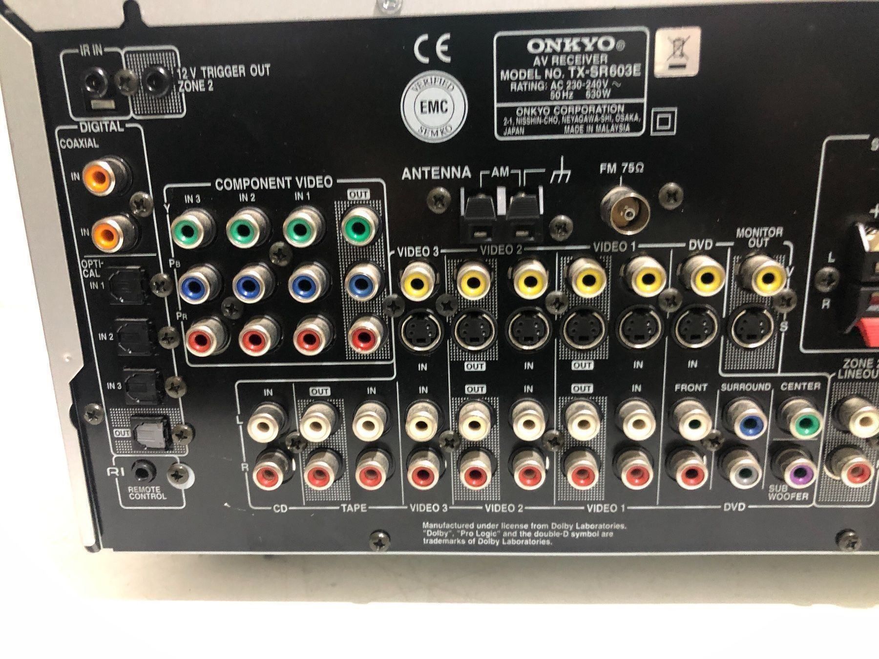 Onkyo Ricevitori: Onkyo TX-SR603E  7,1 Receiver – Usato da Biel-Bienne venduto da alos07 6