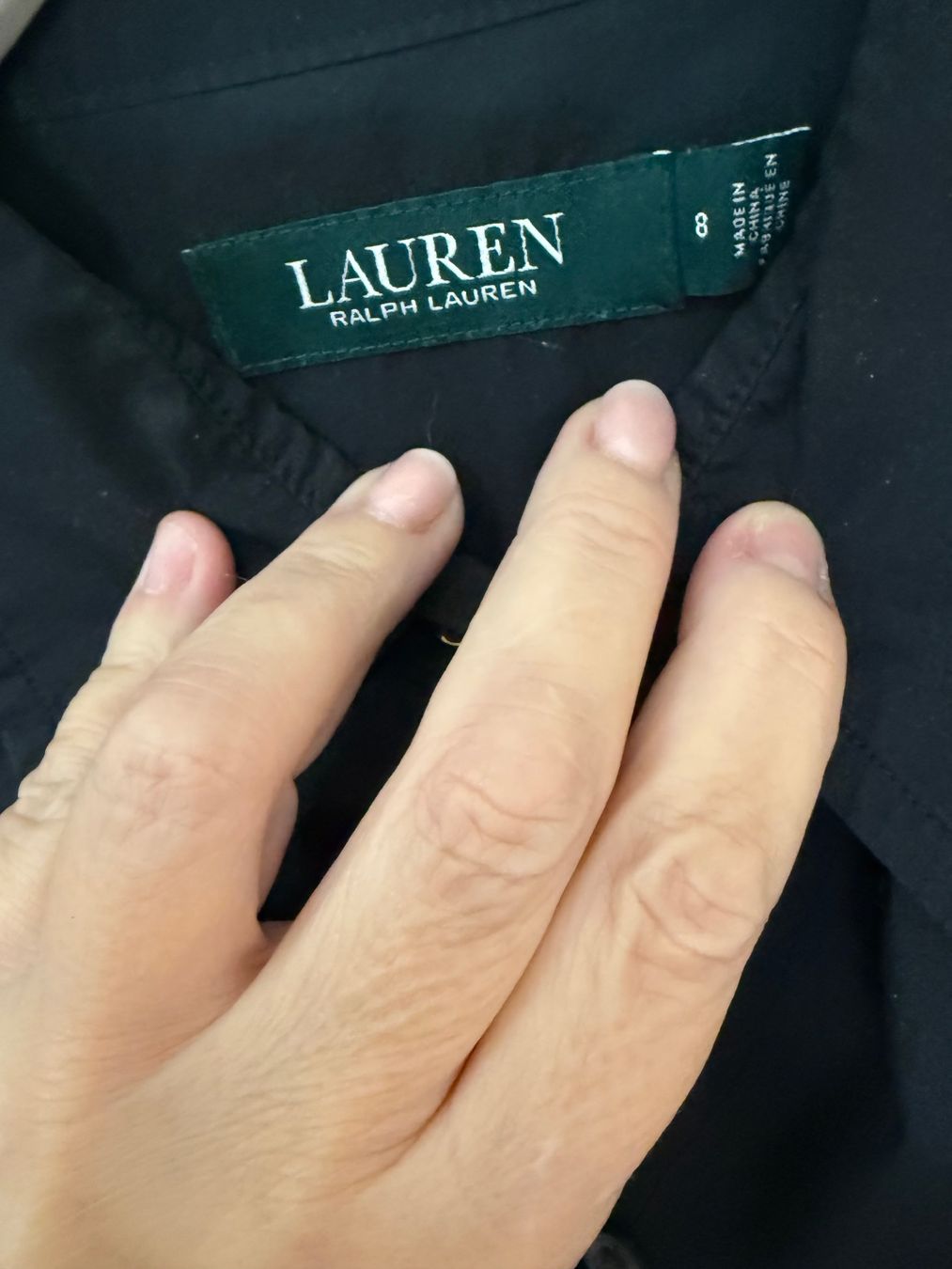 Ralph Lauren Kleider: Robe Ralph Lauren noir – Gebraucht aus Gimel von fan_8tvc 2
