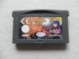 Nintendo Gamboy Advance GBA Game Bulder Dash