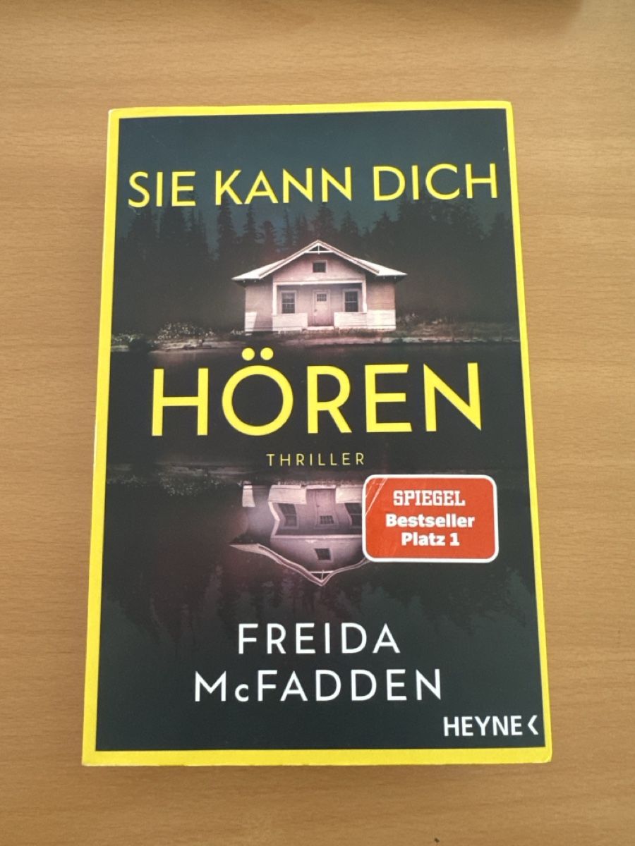 Libri: Buch Sie Kann Dich Hören Thriller Freida McFadden – Usato da Amden venduto da shi_tkdo