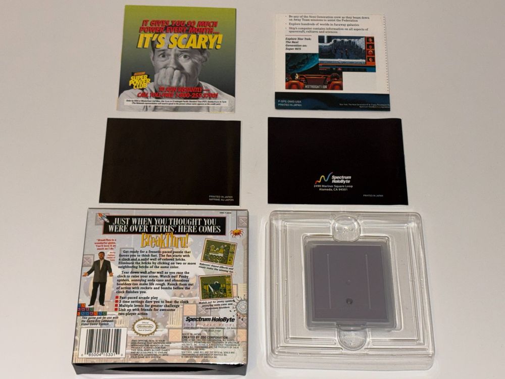 BreakThru! - Nintendo Game Boy - USA OVP - SELTEN (Gebraucht) in Zürich ...