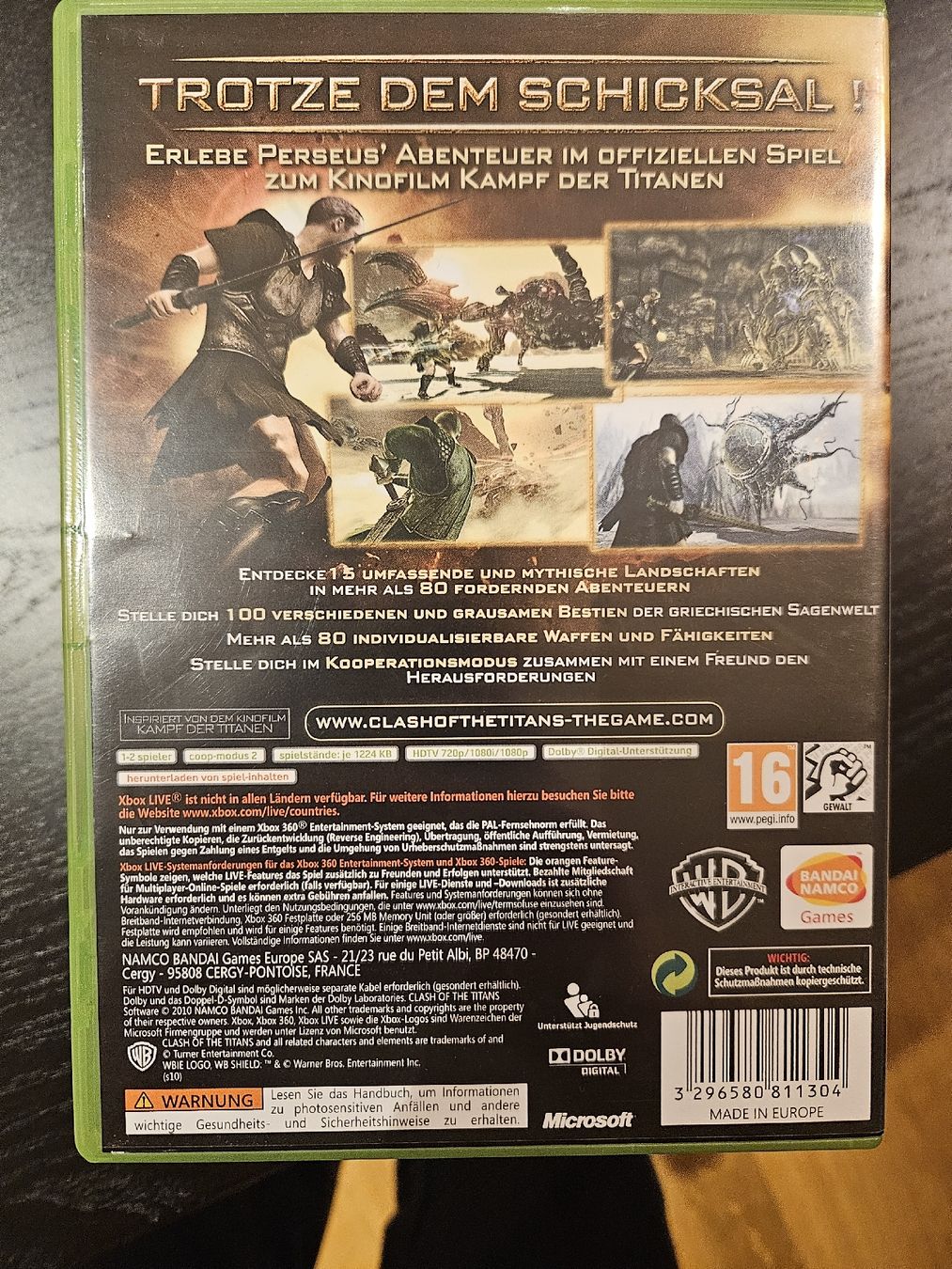 Giochi: Xbox 360 Spiel "Kampf der Titanen" – Usato da Reinach AG venduto da SamGonzo98 1