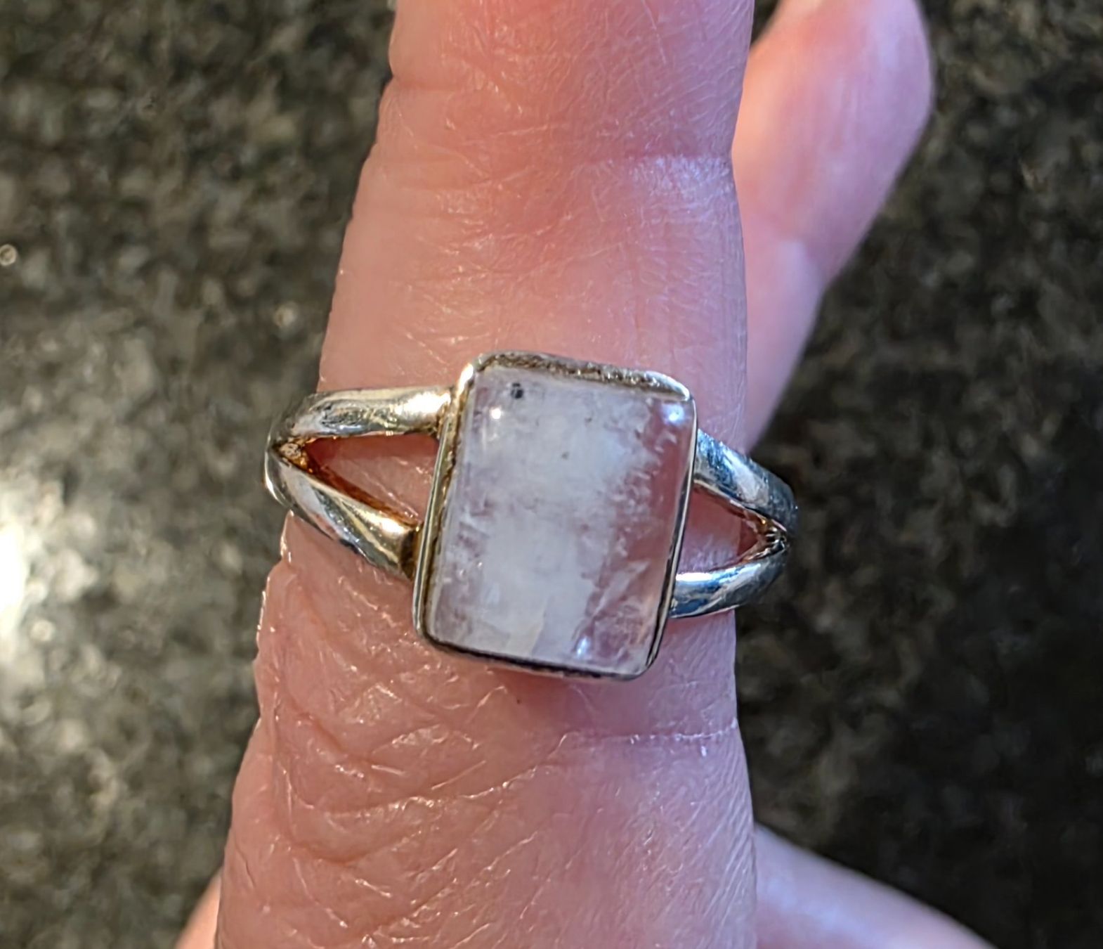 Ringe: Silberring mit Mondstein Grösse 62 gebraucht – Gebraucht aus Adliswil von ank_9f9q 2
