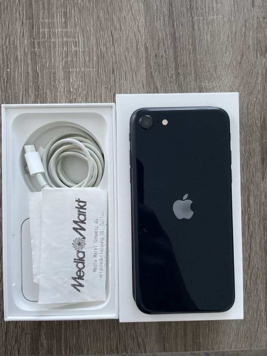 Apple Handys / Smartphones: Smartphone Apple iPhone SE 128GB midnight  – Gebraucht aus Münchwilen TG von pat_yl5s 3