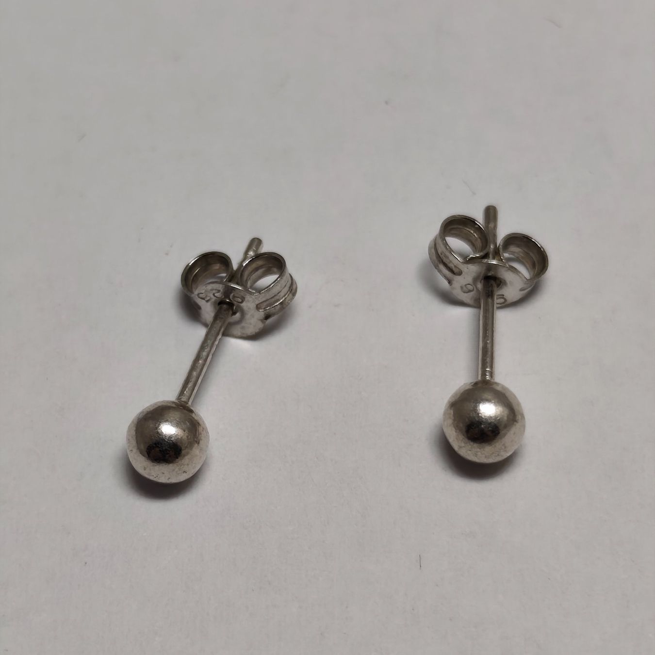 Boucles d'oreille: Vintage Silver silber Stud Earrings Boucles d'Oreilles #A4 – D'occasion à Châtelaine par Tropic.Watch2