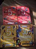 Livres 5 minutes pour s'endormir. Marvel et voiture. 