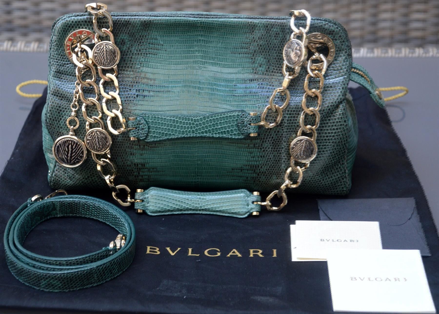 Bulgari Borse da donna: Tasche Bvlgari - lézard / Eidechsenhaut – Nuovo (secondo la descrizione) da Collonges venduto da Auganien 3