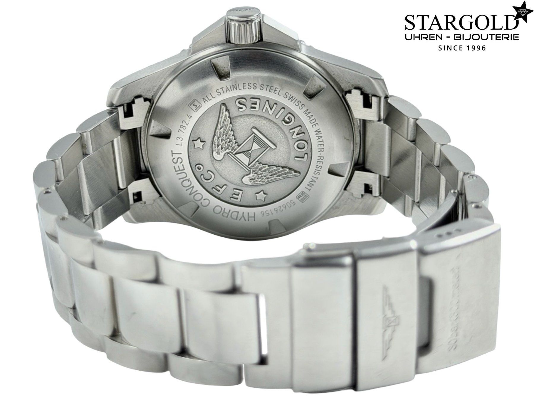 Longines Uhren: Longines HydroConquest - L3.782.4.76.6 – Gebraucht aus Zürich von Stargold-Uhren 7