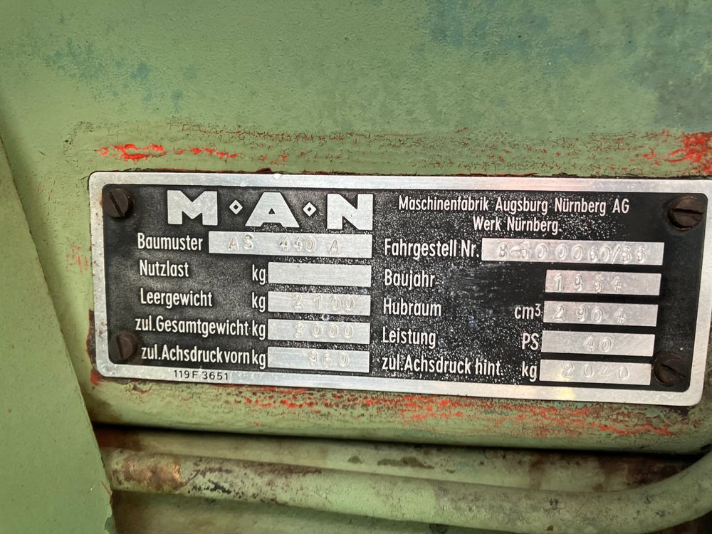 Traktor MAN Allrad Kaufen auf Ricardo