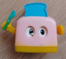 Mc Donalds? Vintage Wind up Toaster defekt Hong Kong 7x5x3cm