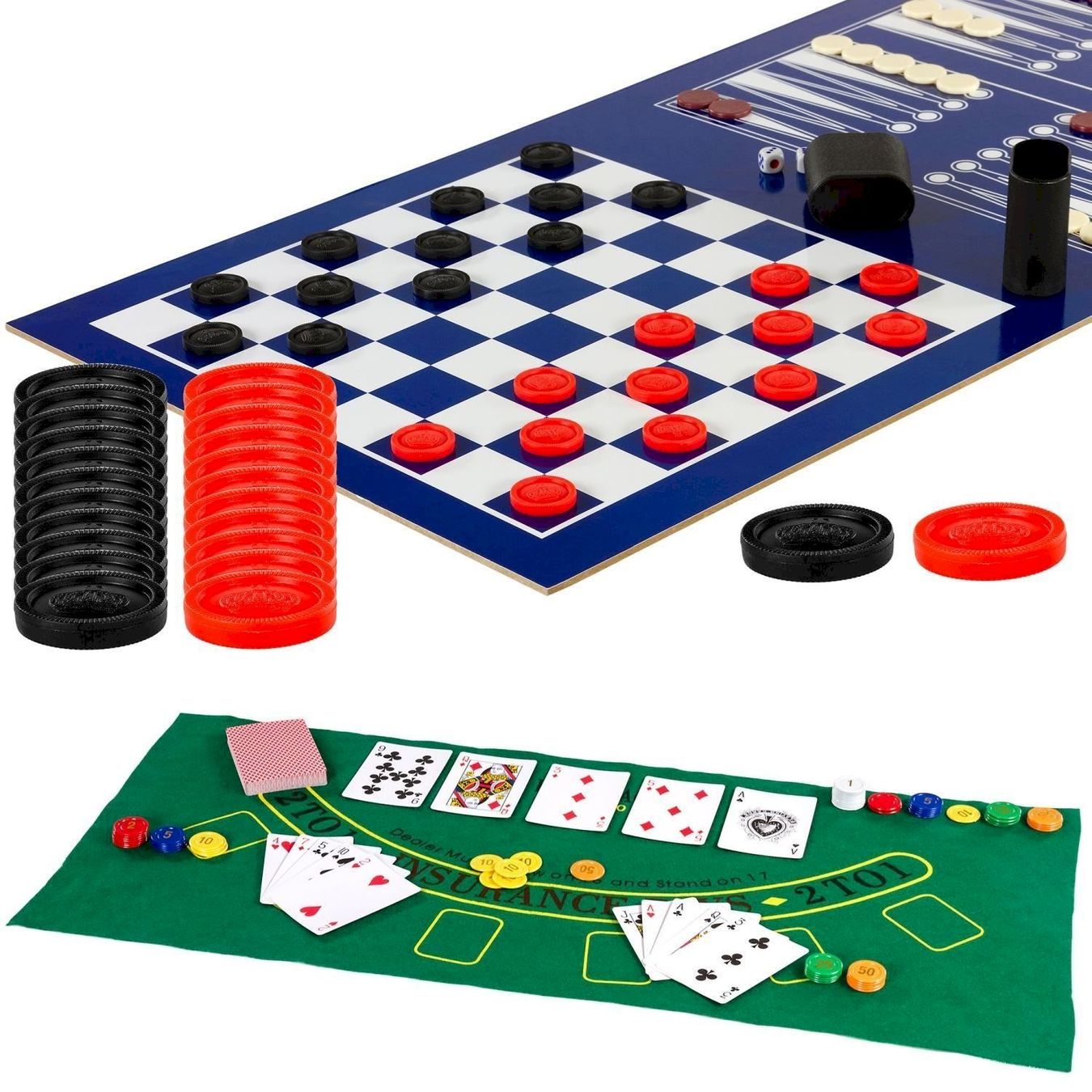 Jeux: Spieletisch Multigame 15 in 1 schwarz – Neuf avec emballage d'origine à Bottighofen par zaap 7