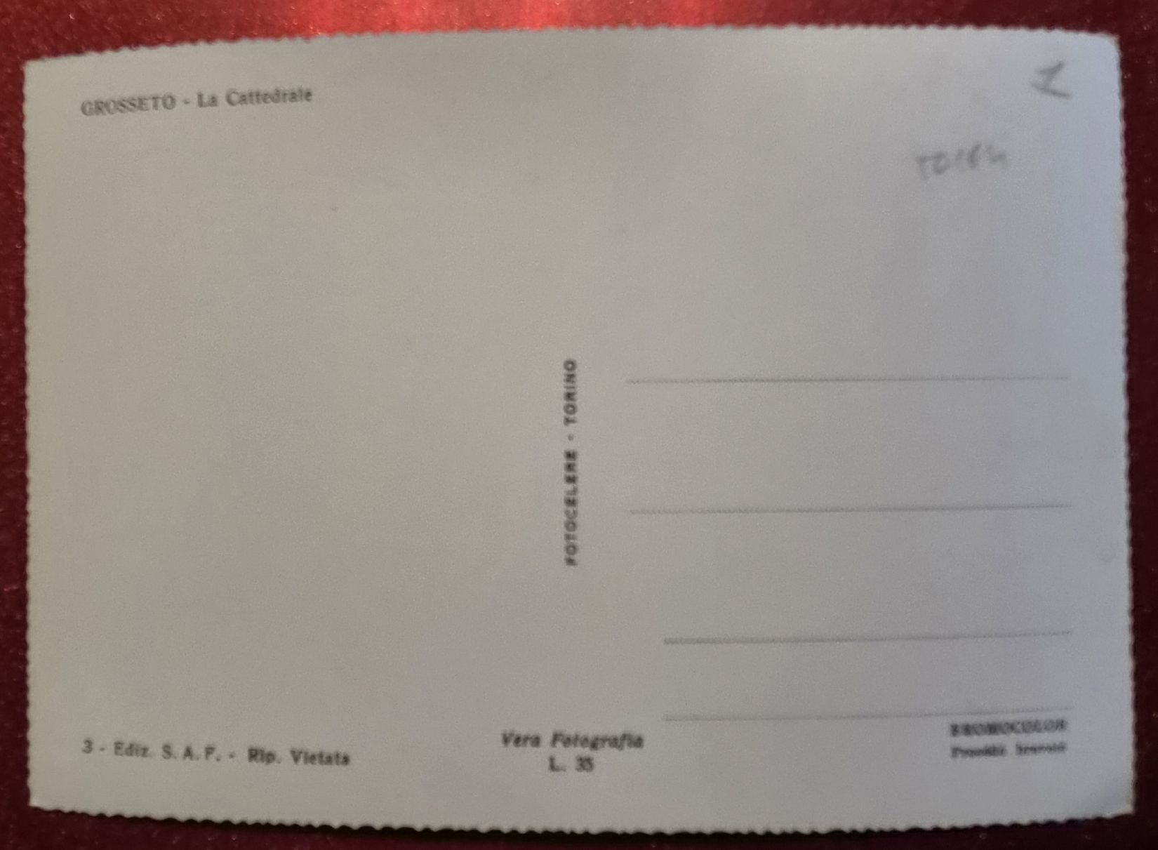 Cartoline postali: Grosseto La Cattedrale top – Nuovo (secondo la descrizione) da Melchnau venduto da Arthurius 1