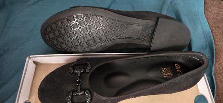 NEU&UNGETRAGEN ARA Ballerinas, schwarz, Gr. 38