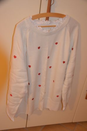TAILLE 50-52 - TAILLE 4XL - PULLOVER MIT HERZ NEU