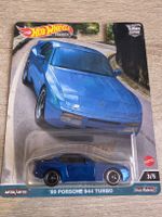 Hot Wheels Porsche 89 944 Turbo blau neu in OVP
