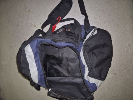 Sporttasche Bag Street Sport, schwarz/blau, Top Zustand!