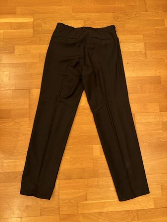 Fein-Kaller L'UOMO Herren Hose, Schwarz, Grösse 52 Top!
