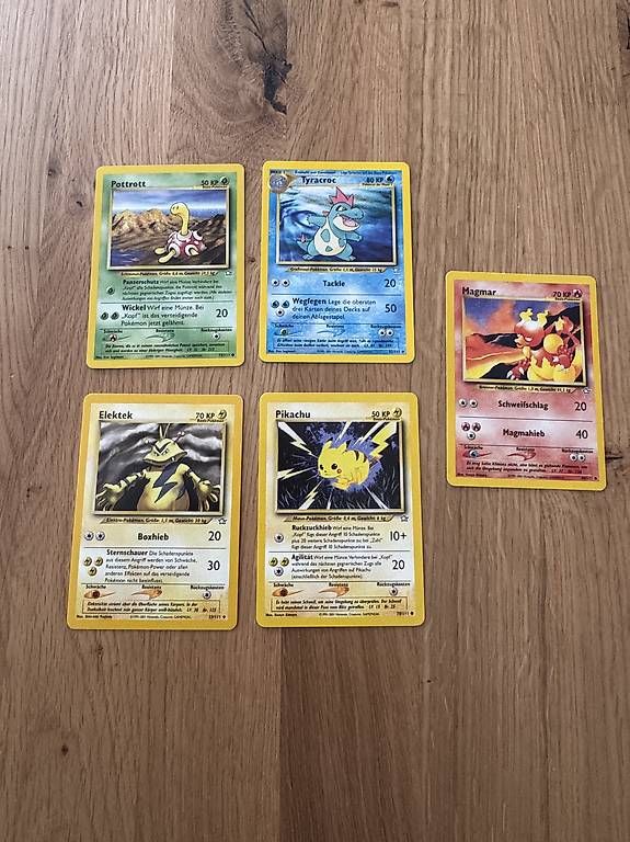 Pokémon Sammelbilder & Trading cards: Pokémon Karten  Neo Genesis Konvolut – Gebraucht aus Meinisberg von Knightdeals