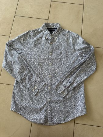 Tommy Hilfiger chemise homme, taille M, motif floral!