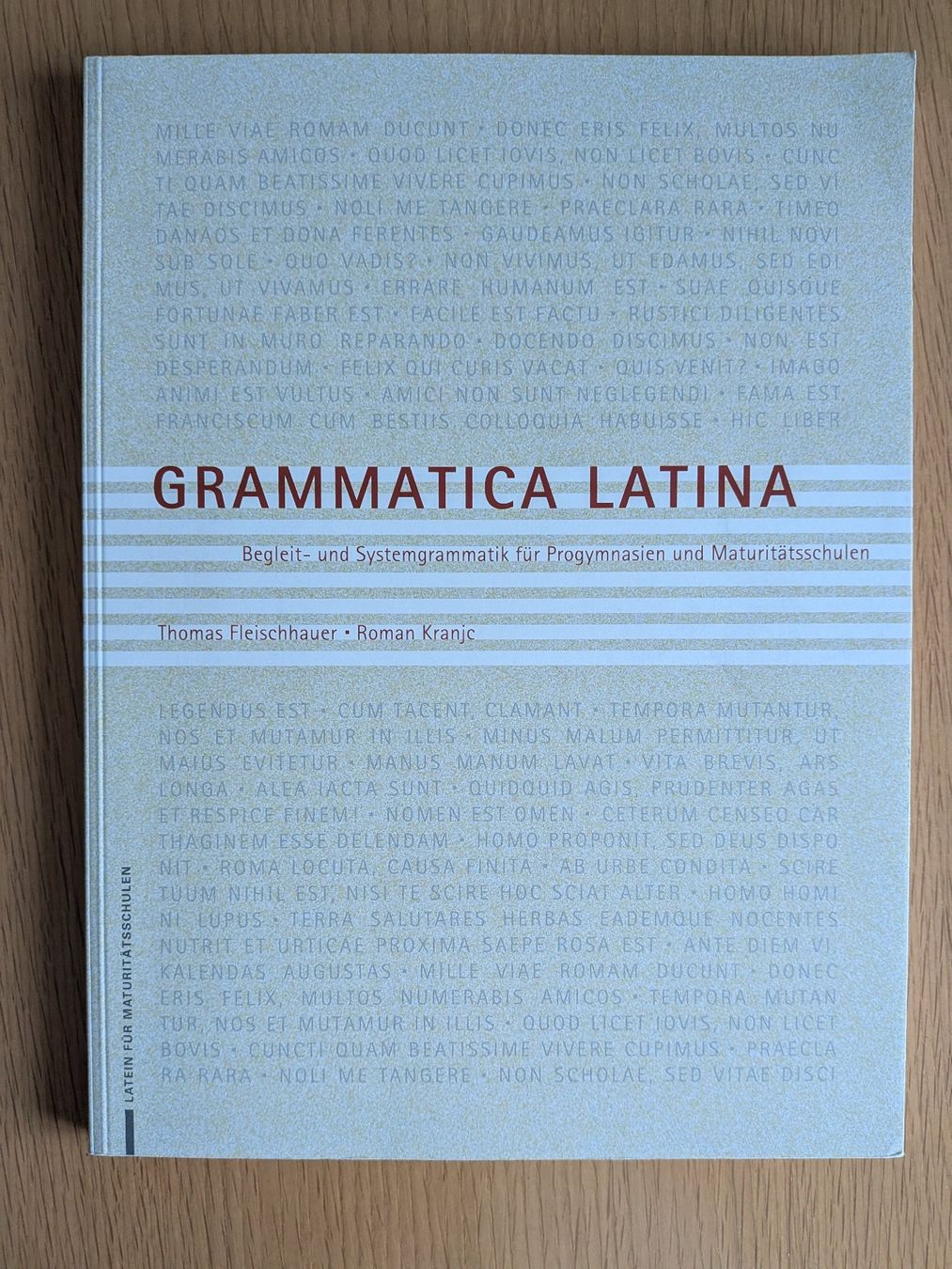 Livres: GRAMMATICA LATINA – Neuf (Voir description) à Wädenswil par Mamacita60