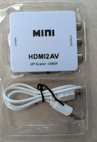 HDMI zu AV Konverter Mini UP Scaler 1080P mit USB Kabel