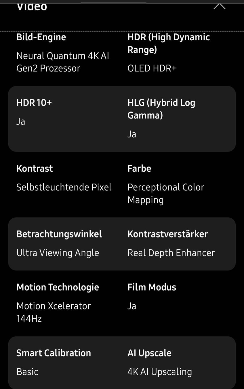 Samsung Fernseher: TV Samsung S90D 4k 83" – Neu (gemäss Beschreibung) aus St. Gallen von pmp_w7s7 5