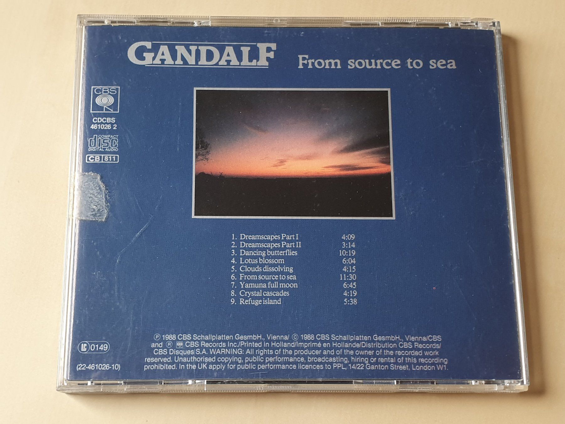 CD: Gandalf From Source to Sea – Usato da Stansstad venduto da collectorsshop 1
