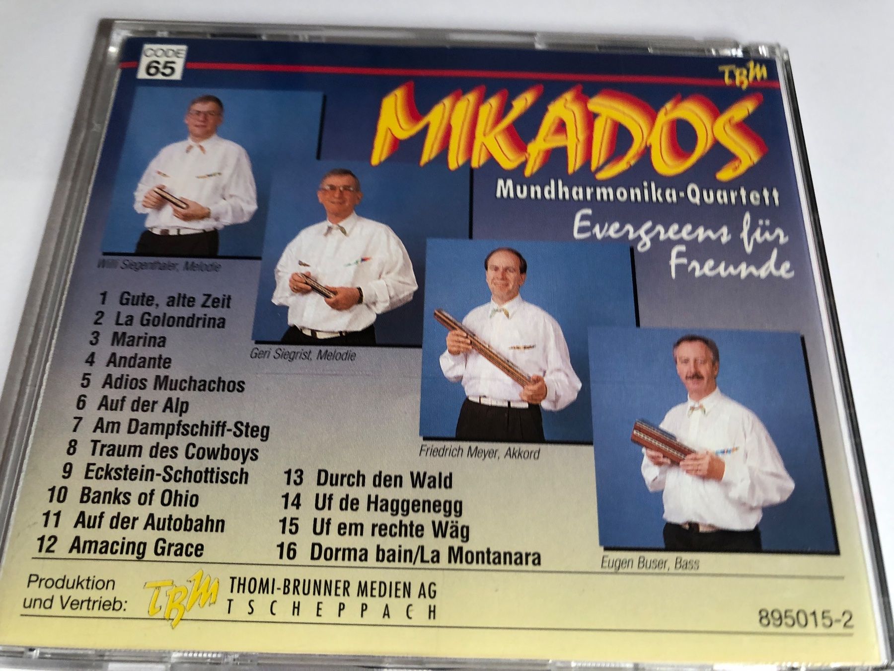 CD: Mundharmonika-Quartett Mikados – Usato da Arth venduto da Vrecam51 1