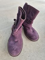 Kickers - Lederstiefeletten Gr. 38 Violett/Lila