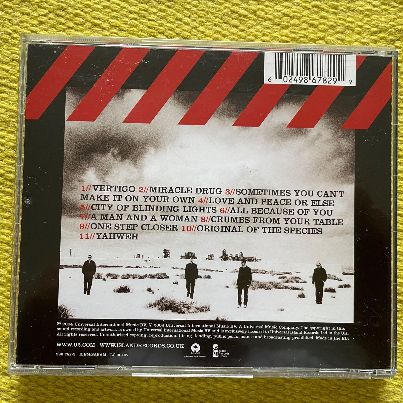 CD: U2-HOW TO DISMANTLE AN ATOMIC BOMB – Usato da Rorschacherberg venduto da CD-Roli 1