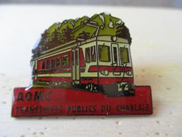 Lok Lokomotive AOMC Transport Publics Pin