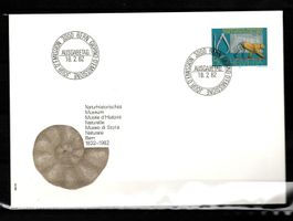 1982 - FDC / Werbemarken - Naturhistor. Museum