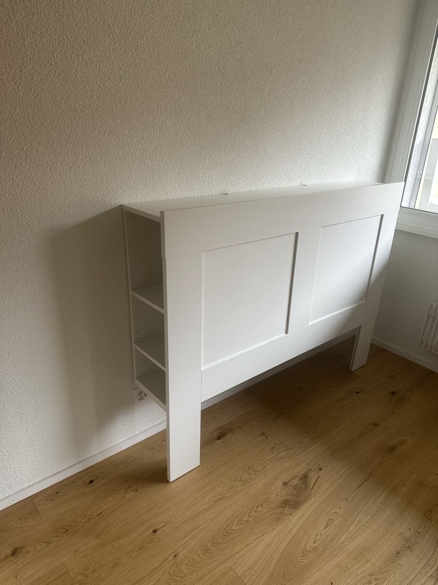 Letti: Kopfteil Brimnes Bett Ikea – Usato da Bern venduto da laraschoenenberger