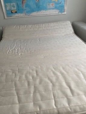 Sofas: Leder Schlafsofa mit Matratze – Gebraucht aus Koblenz von FamAllen 1