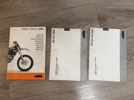 KTM 250 SX-F EU 2009: Werkstatthandbuch, Ersatzteilliste
